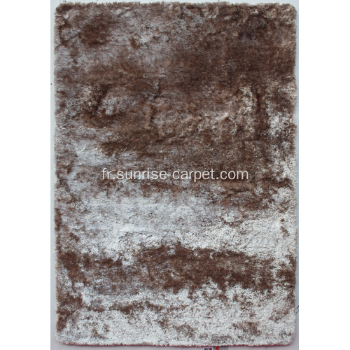 Tapis shaggy polyester imitation fourrure